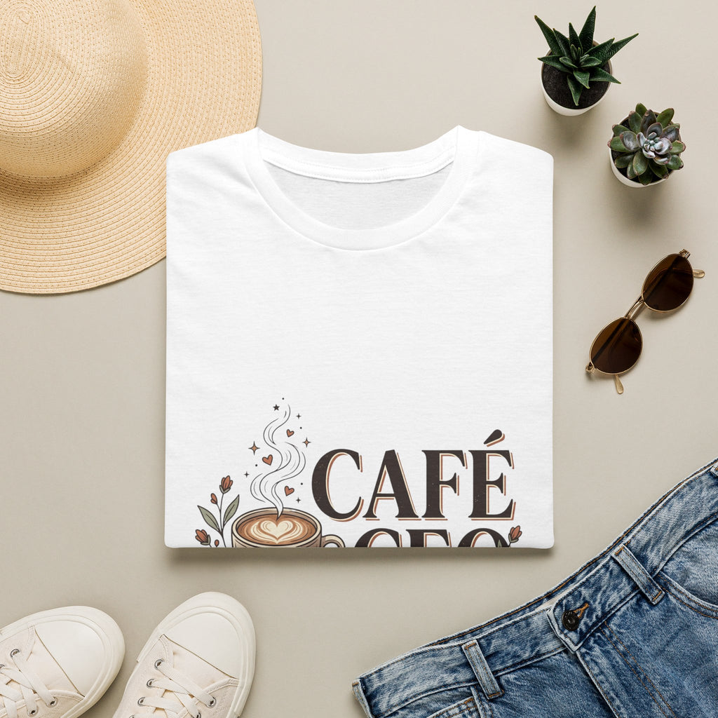 Café CEO T-Shirt — Coffee Lover Entrepreneur Tee