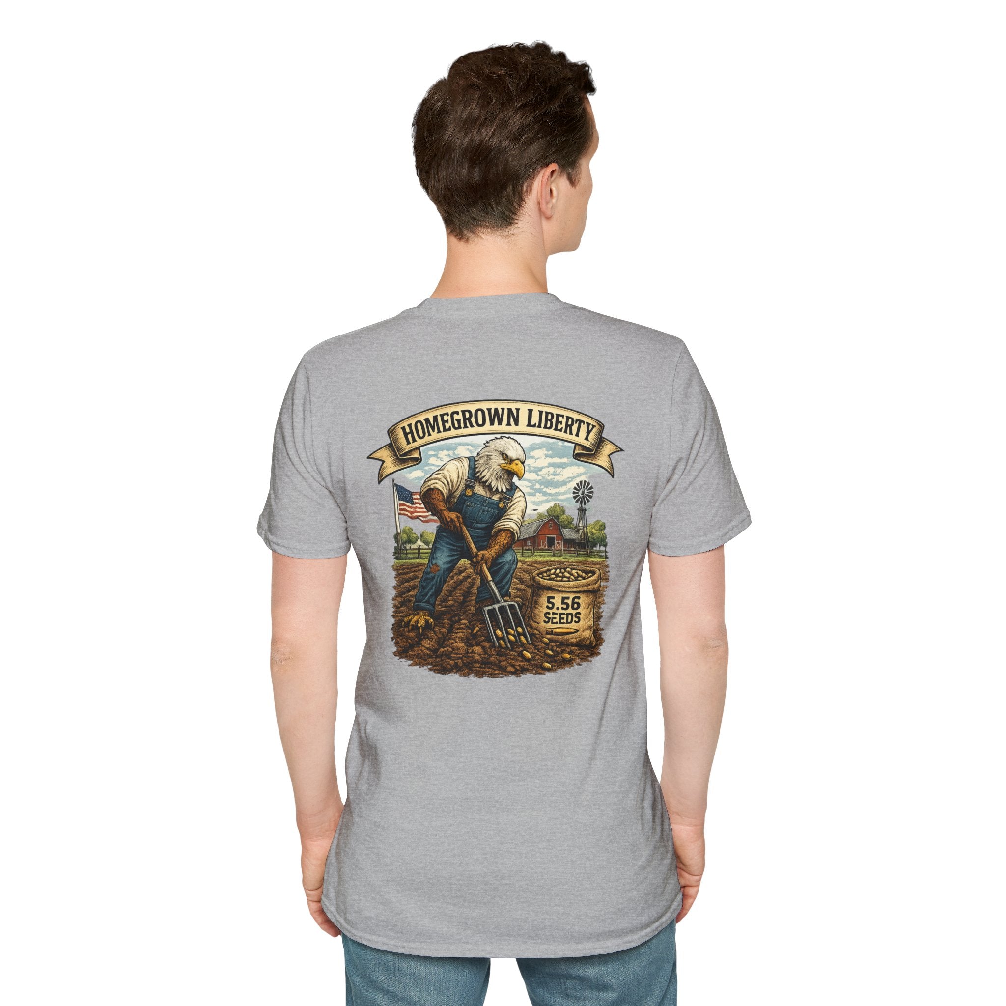 T-Shirt — Homegrown Liberty Farm Graphic Tee
