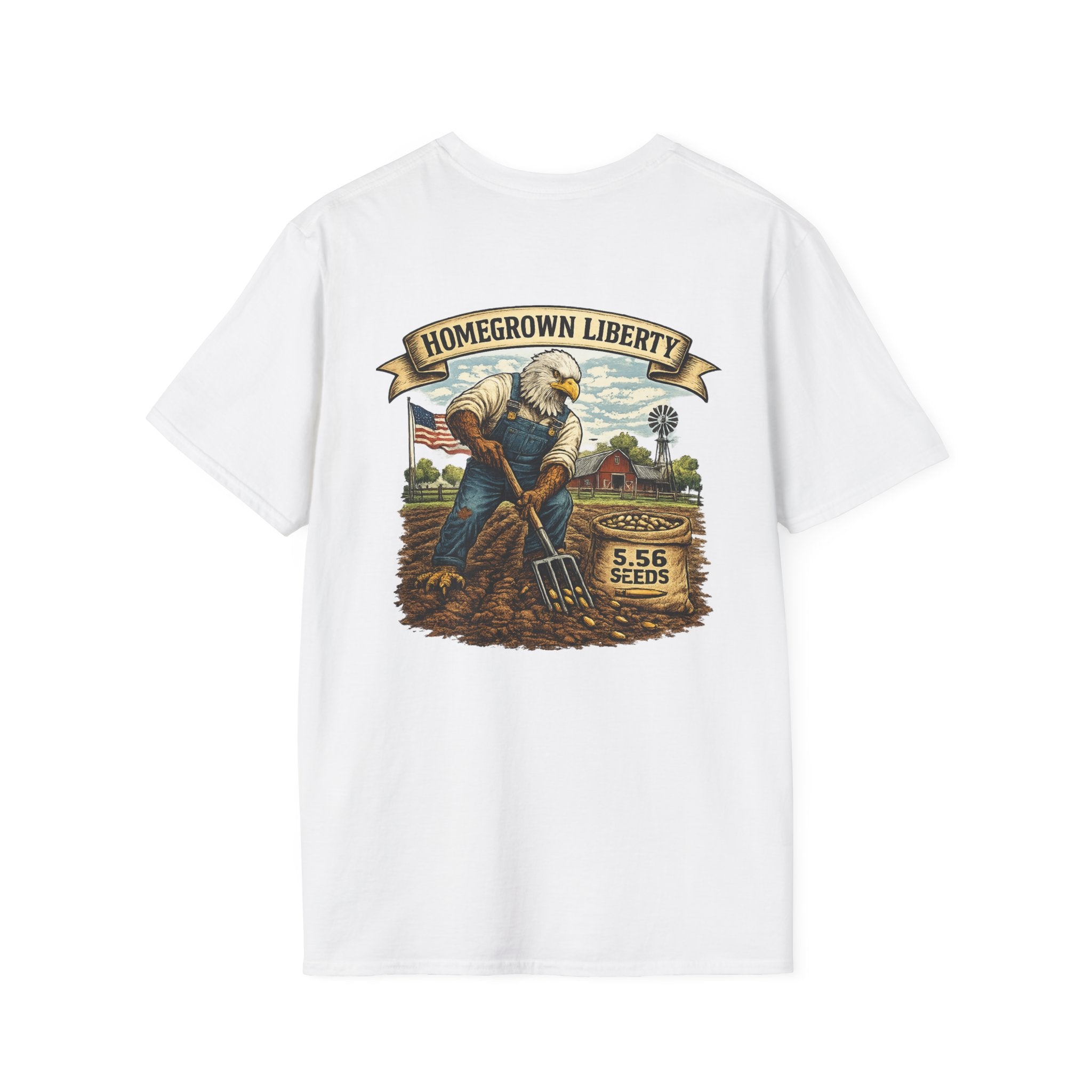 T-Shirt — Homegrown Liberty Farm Graphic Tee